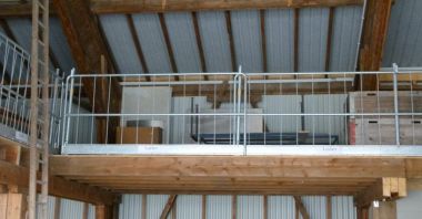 Layher Bautechnik: System-Schutzgitter